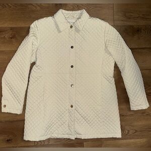 White Stag Quilted Cream Jacket